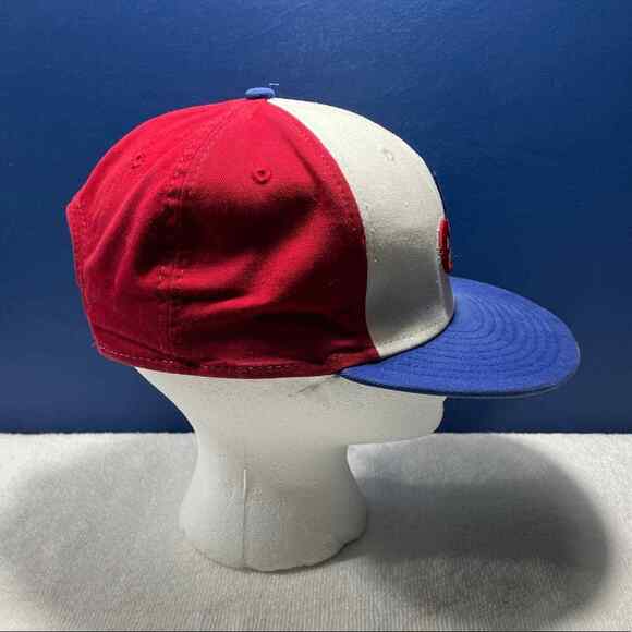 Vintage New Era Montreal Expos Two Tone Snap back Hat - Picture 5 of 10